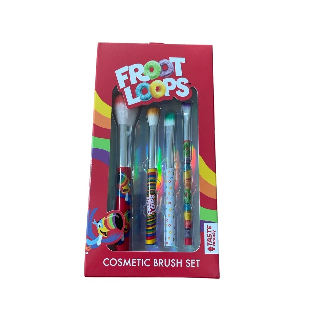Froot Loops Cosmetic Brush Set‎
